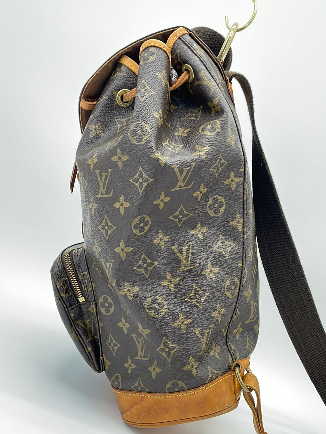 Pre-Owned Louis Vuitton Monogram Kusan GM M51141 Handbag LV 0103