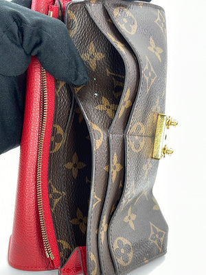 AUTHENTIC Louis Vuitton Pallas Monogram Safran PREOWNED (WBA515) – Jj's  Closet, LLC