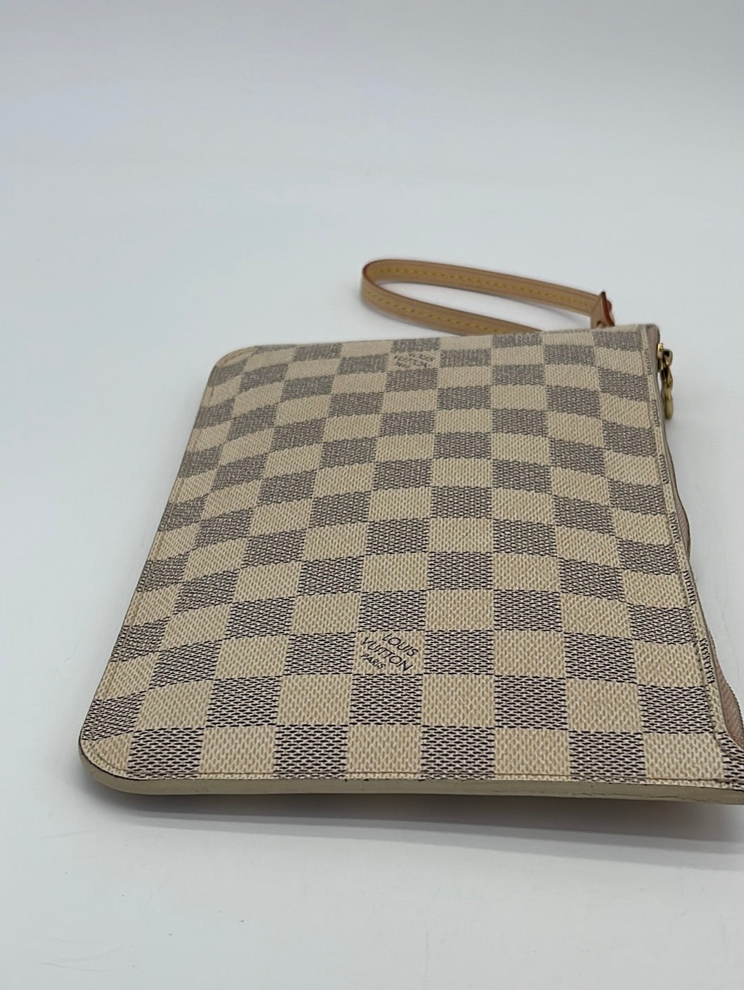 Preloved Louis Vuitton Damier Azur Neverfull Large Pouch SD2107 082323 –  KimmieBBags LLC