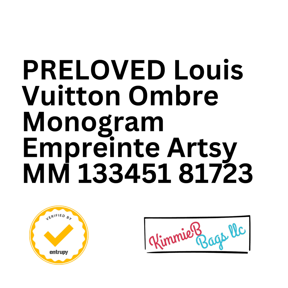 PRELOVED Louis Vuitton Ombre Monogram Empreinte Artsy MM 133451 81723 ...