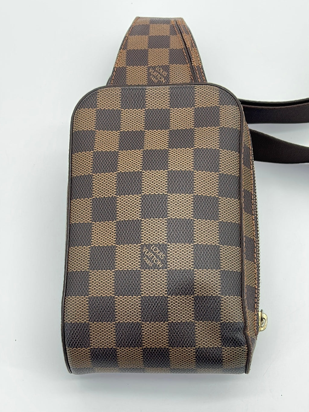 Preloved Louis Vuitton Black Canvas Multi Pochette Shoulder Strap 21 102323