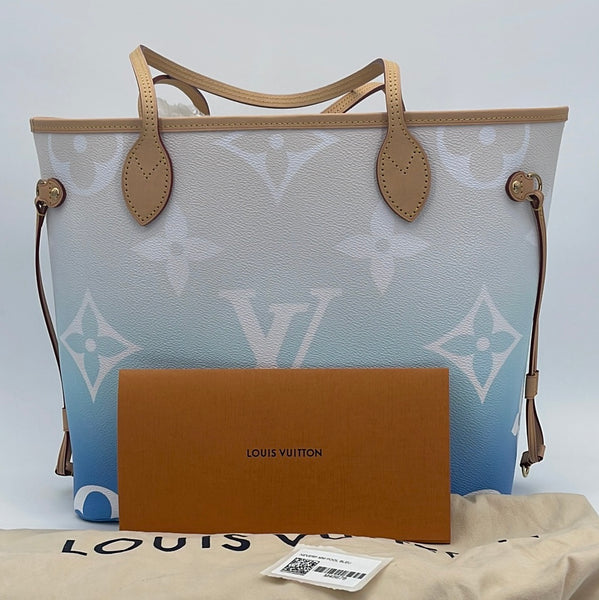 Preloved Limited Edition Louis Vuitton Neverfull MM By the Pool