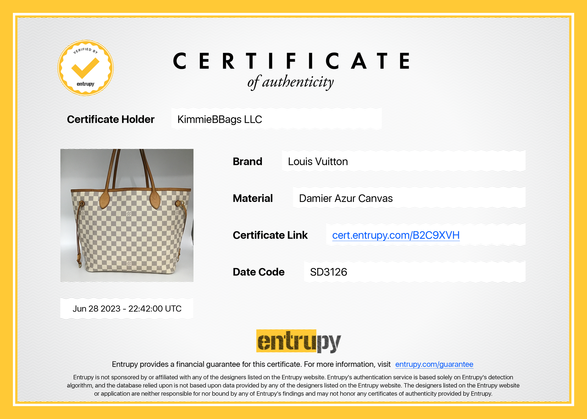 Louis Vuitton neverfull damier azur MM 2019 – My Girlfriend's Wardrobe LLC