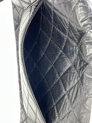 gray chanel classic flap bag