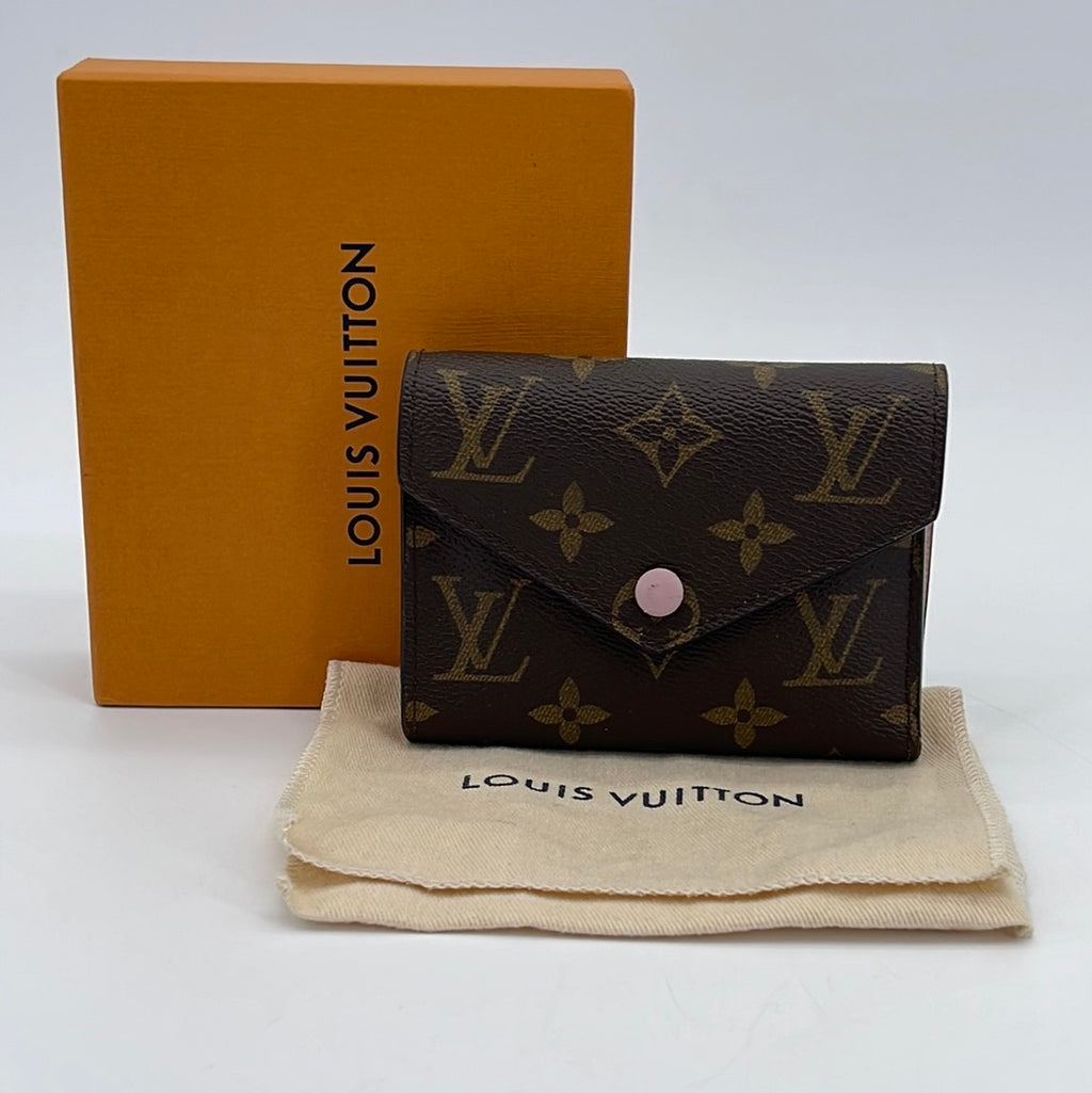 GIFTABLE PRELOVED Louis Vuitton Monogram Victorine Trifold Wallet SP4197 101323