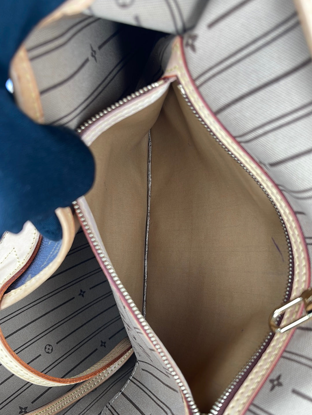 🔥 Preloved Louis Vuitton Monogram Neverfull MM Tote Bag (maroon