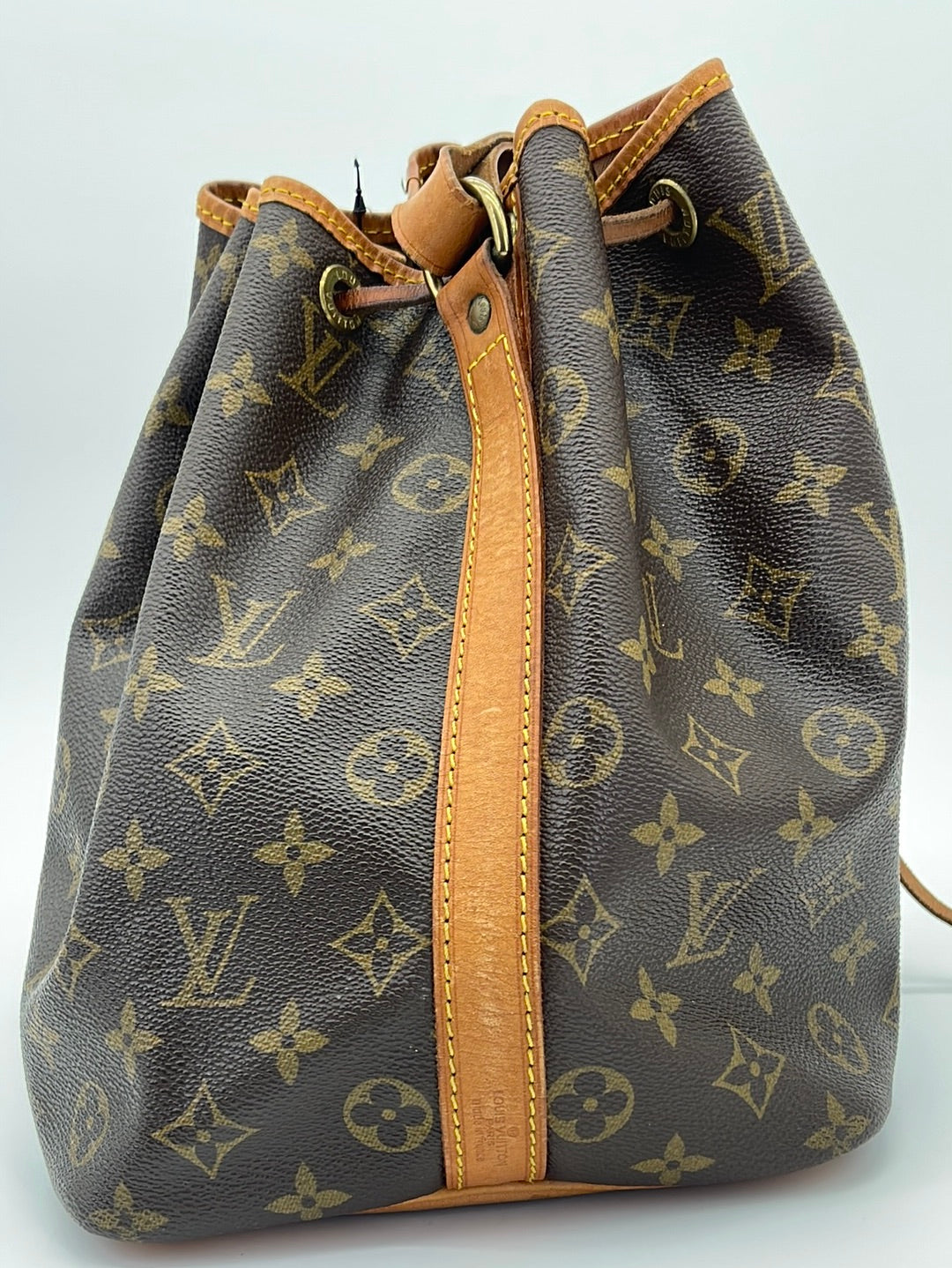 Vintage Louis Vuitton Petit Noe Monogram Canvas Shoulder Bag at