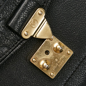 Preloved Louis Vuitton Saint Germain Black Monogram Empreinte Leather Shoulder Bag SP4184 060623 $200 OFF DEAL