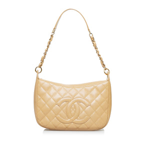 Chanel Preloved CC Caviar Shoulder Bag