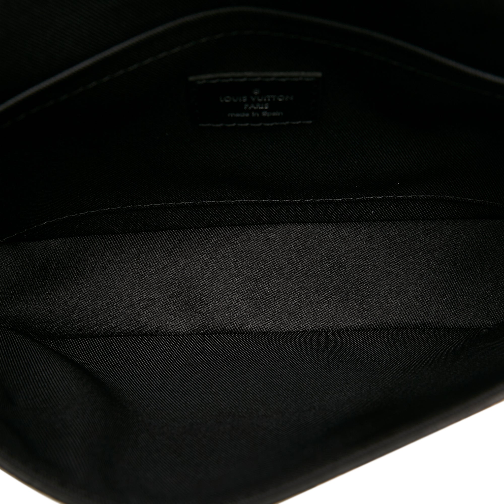 Louis Vuitton Black Damier Graphite Steve Cloth ref.968103 - Joli Closet