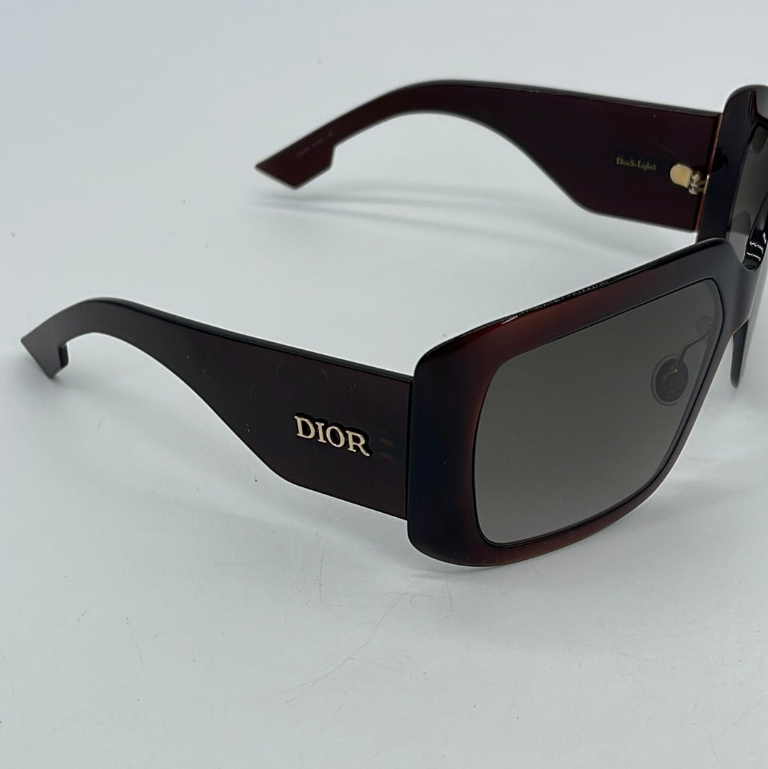 Preloved Dior So Light 2 Brown Sunglasses VGF03BQTMH 022724 H