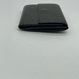 Preloved Louis Vuitton Grey Elise Matte Monogram Leather Wallet (K) TH0074 020524