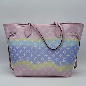 Preloved Louis Vuitton Limited Edition Pastel Giant Monogram Escale Sp –  KimmieBBags LLC