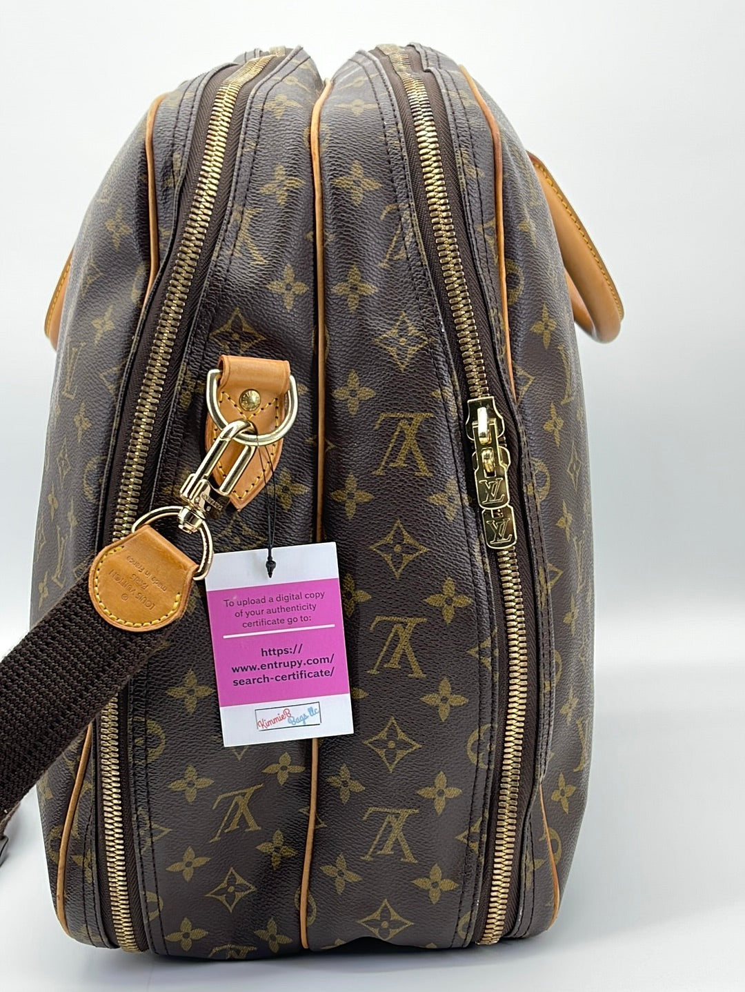 Louis Vuitton Monogram Alize 2 Poches Luggage with Strap 860376 For Sale at  1stDibs  louis vuitton alize 2 poches, louis vuitton eole 50 rolling  luggage, louis vuitton extra strap