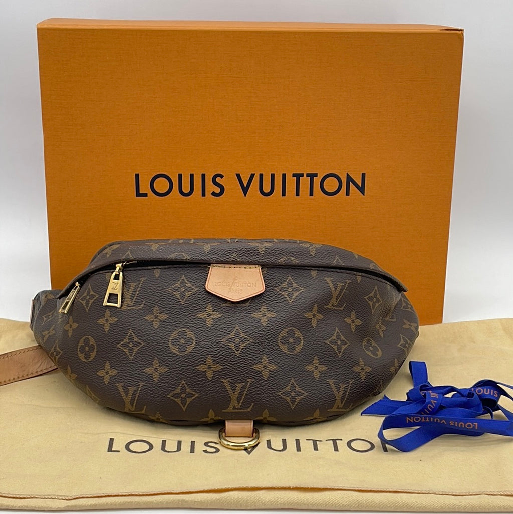 082323 SNEAK PEEK Preloved Louis Vuitton Monogram Nano Bracelet Size 1 –  KimmieBBags LLC