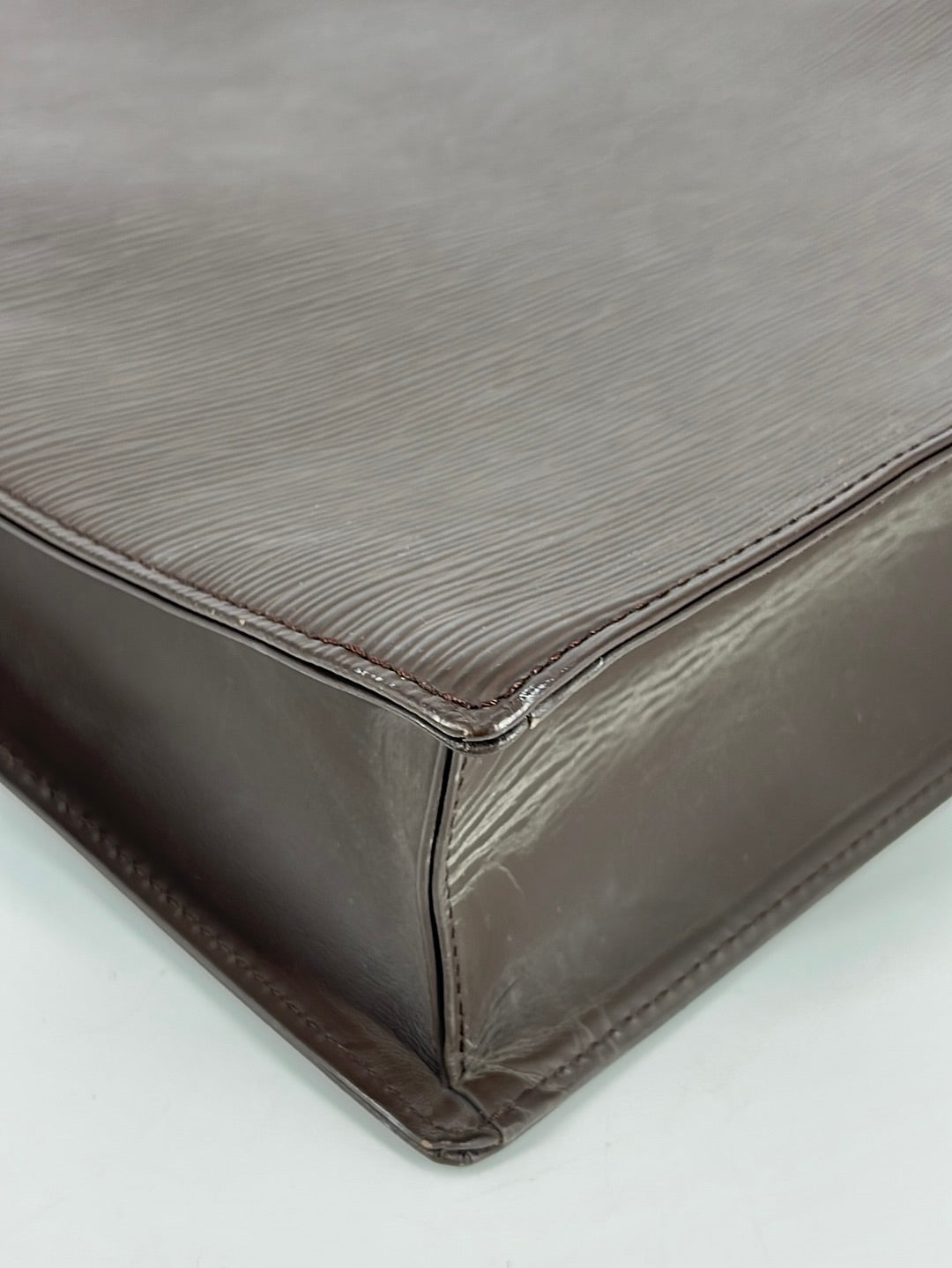 Preloved Louis Vuitton Brown Epi Leather Sac Plat Tote GM RI0044 10032 –  KimmieBBags LLC