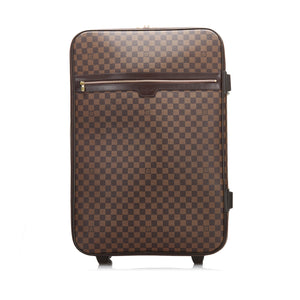 Preloved Louis Vuitton Pegase 70 Damier Ebene Suitcase SP0095 060623 $300 OFF DEAL