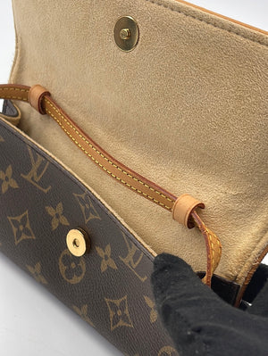 PRELOVED Louis Vuitton Discontinued Pochette Twin PM Monogram Crossbody Bag 8DGXWKX 050724 H