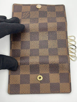 Louis Vuitton Men's Damier Graphite Key Pouch 