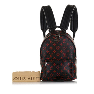 LOUIS VUITTON Monogram Infrarouge Palm Springs Backpack Mini