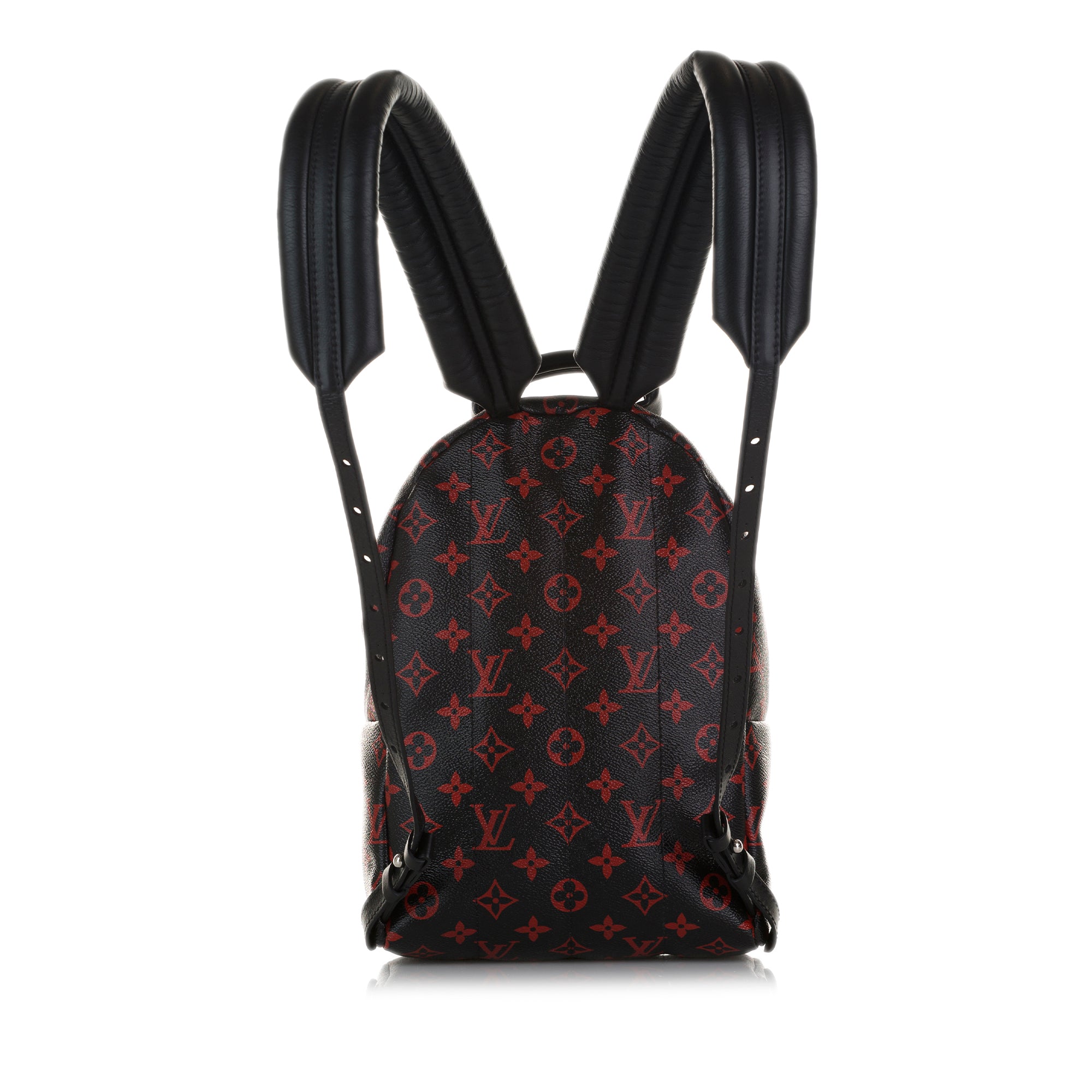 louis vuitton backpack palm springs monogram infrarouge mini black red Canvas | myGemma Fair Condition Louis Vuitton Palm Springs Backpack
