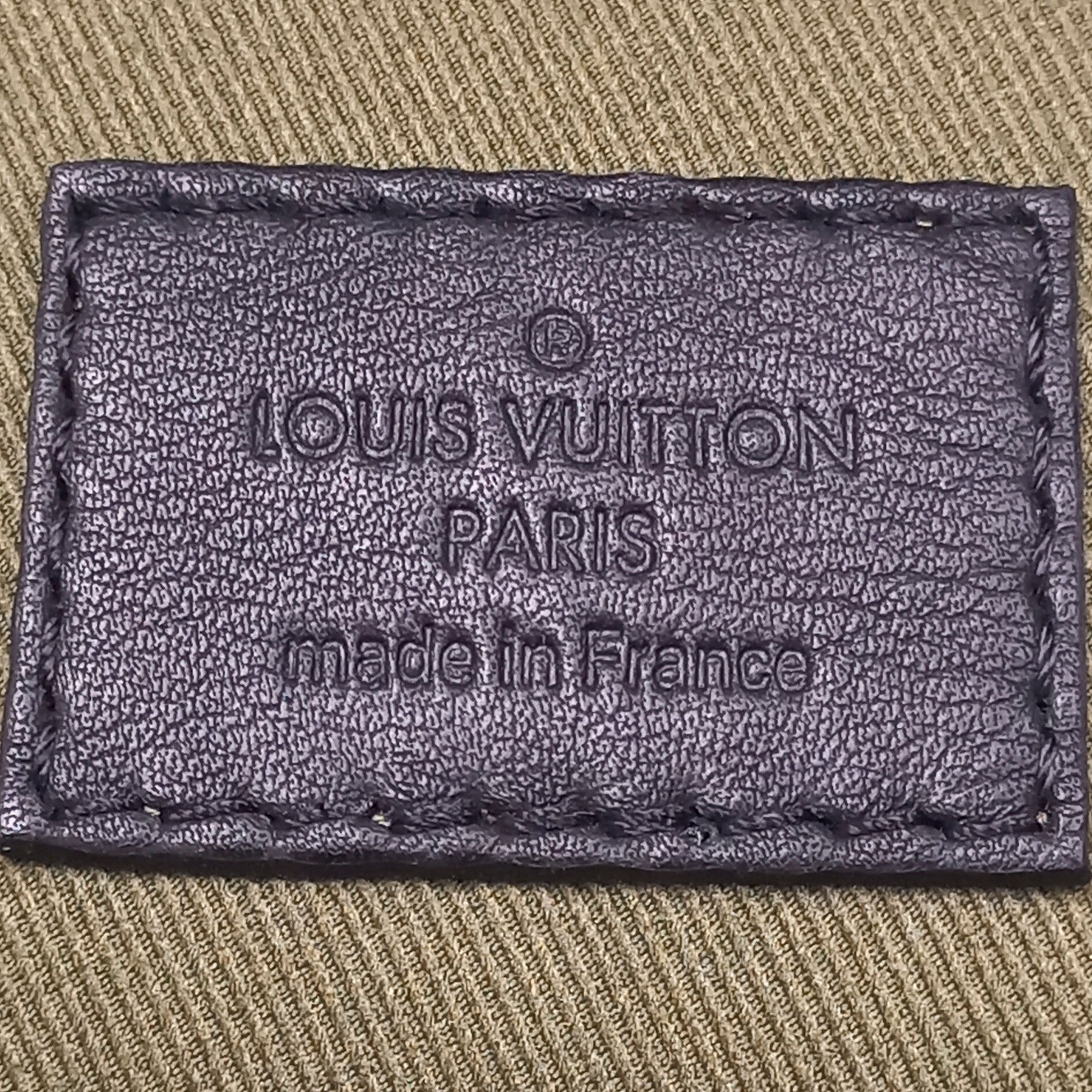 LOUIS VUITTON Monogram Infrarouge Palm Springs PM Backpack Black