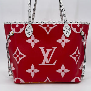 louis vuitton pink and red bag
