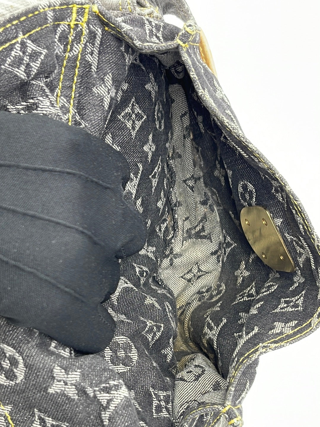 Louis Vuitton Blue Monogram Denim Patchwork Speedy 30 Gold Hardware, 2007  Available For Immediate Sale At Sotheby's