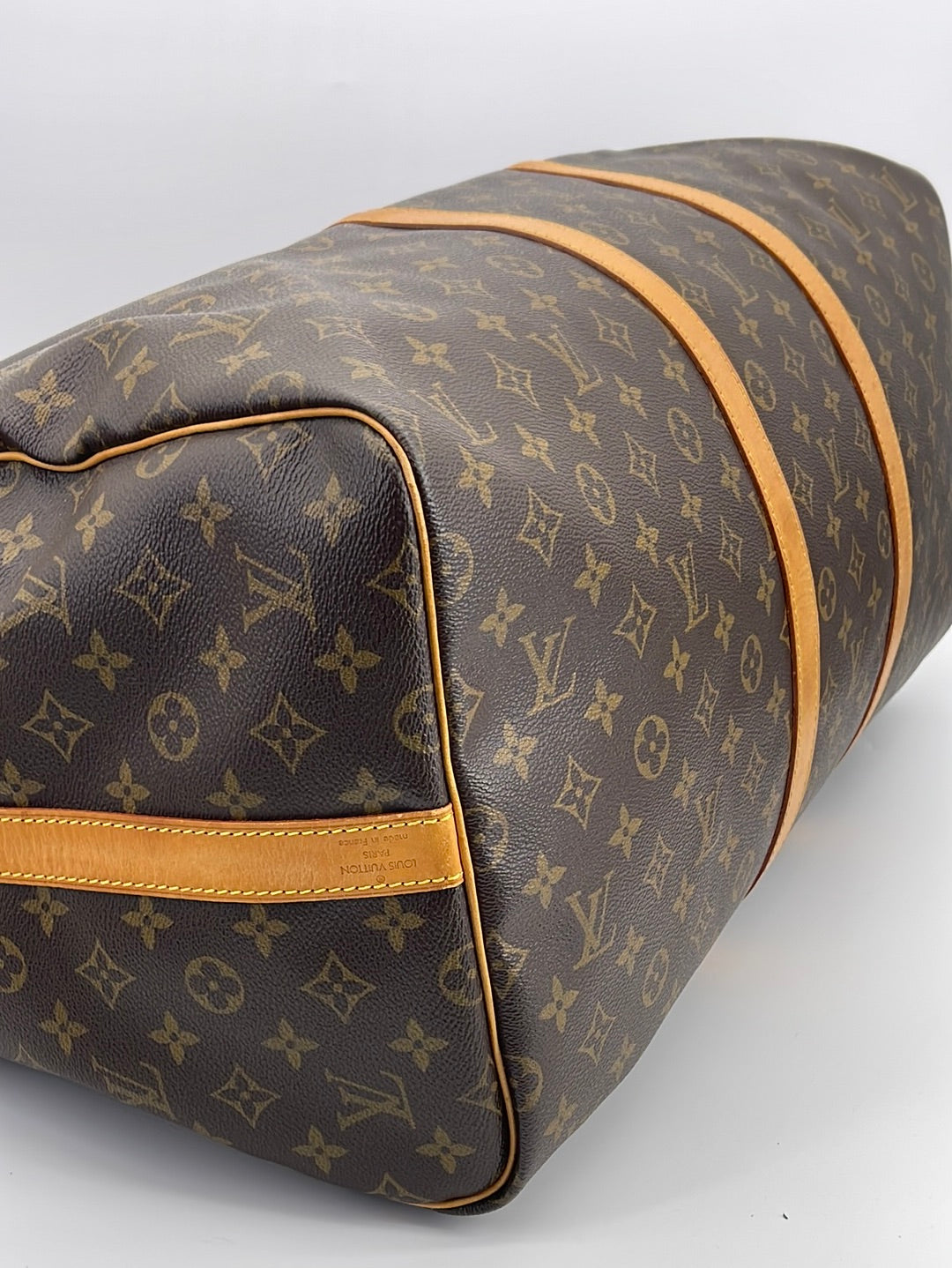 PRELOVED Louis Vuitton Keepall Bandouliere 55 Monogram Duffel Bag TH19 –  KimmieBBags LLC