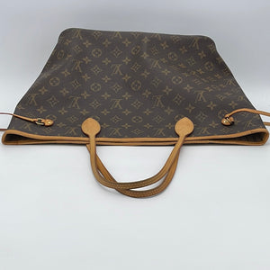 Preloved Louis Vuitton Monogram Neverfull MM Tote Bag  (Beige Interior) RW9TC83 040324 P