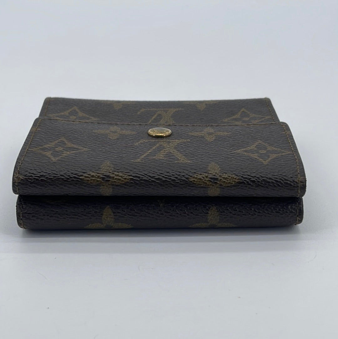 Preloved Louis Vuitton Monogram Elise Trifold Wallet SP0026 040223
