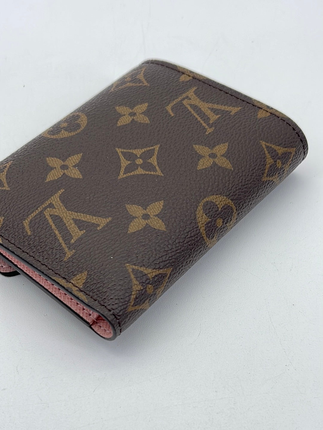 Louis Vuitton Wallet Purse Trifold Monogram Woman Authentic Used Y5301