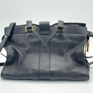 Saint Laurent CABAS Saint Laurent 2WAY Plain Leather Elegant Style Handbag  (568853, 472466 DV70O)