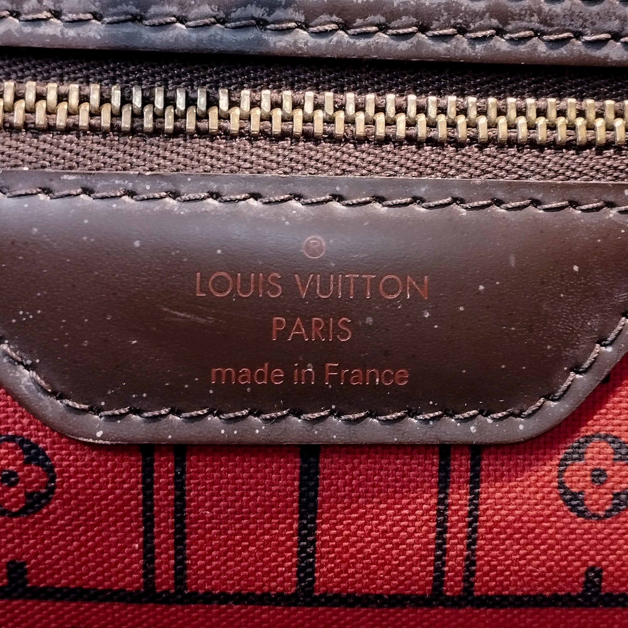 Pre-loved LOUIS VUITTON Vivian GM monogram Shoulder bag tote bag PVC  leather Brown