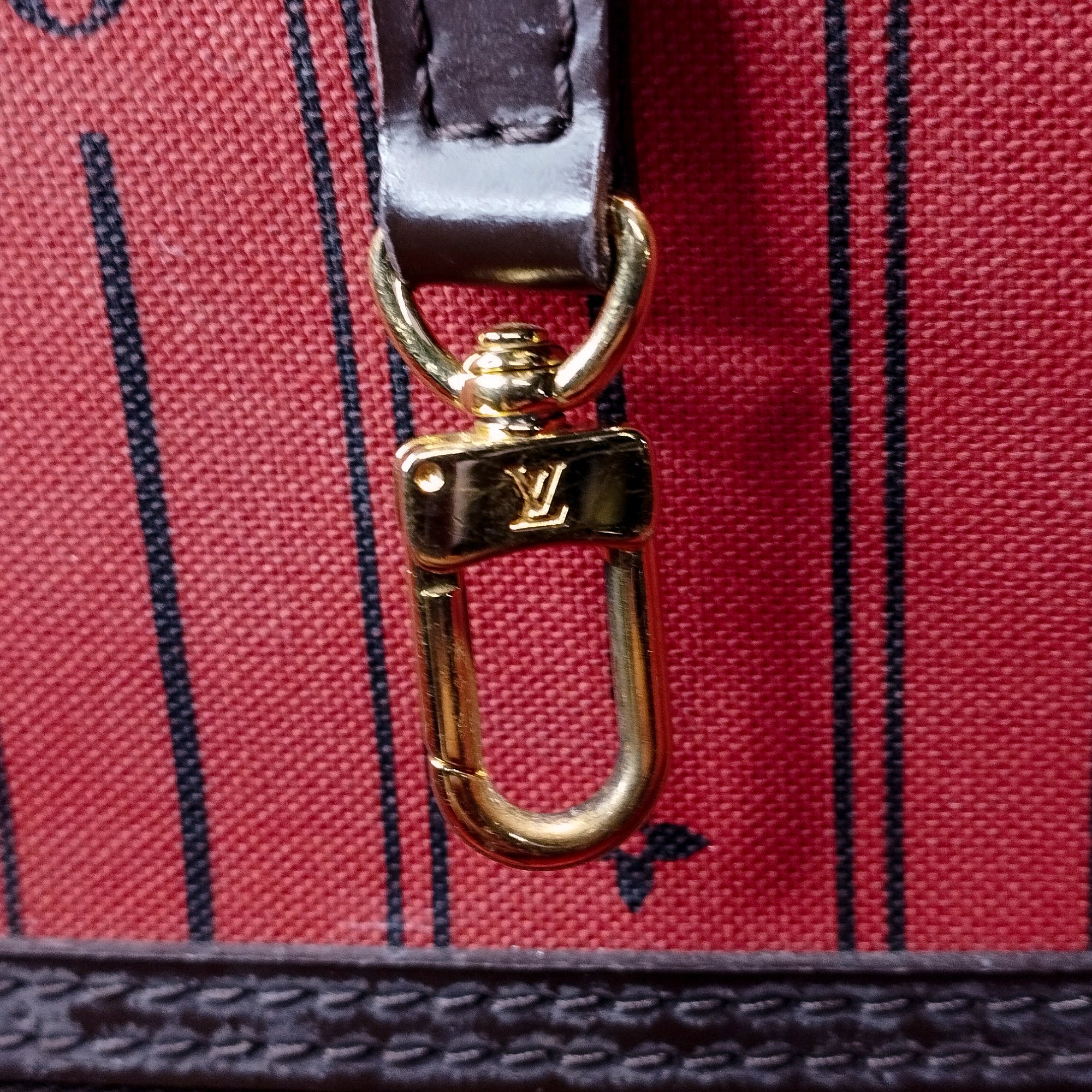PRELOVED Louis Vuitton Damier Ebene Neverfull GM Tote Bag TJ4133