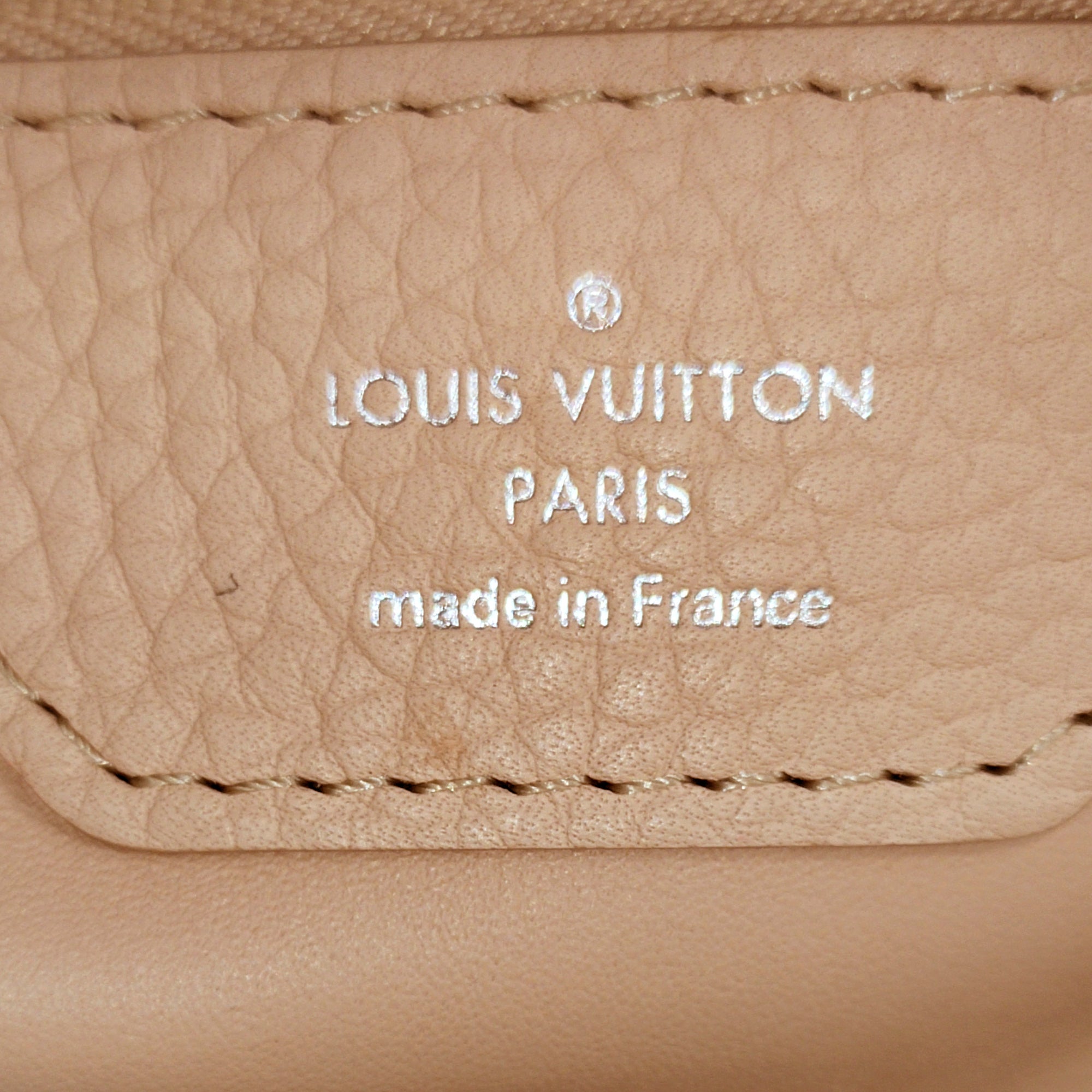 Preloved Louis Vuitton Taurillon Capucines MM Bag AR4145 052923