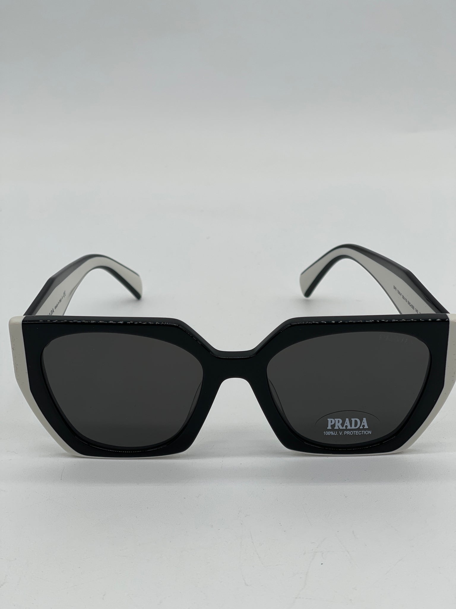 Prada Sunglasses ( Like New ) Prada SPRA07S Square Sunglasses | Fashion Eyewear US main image 4