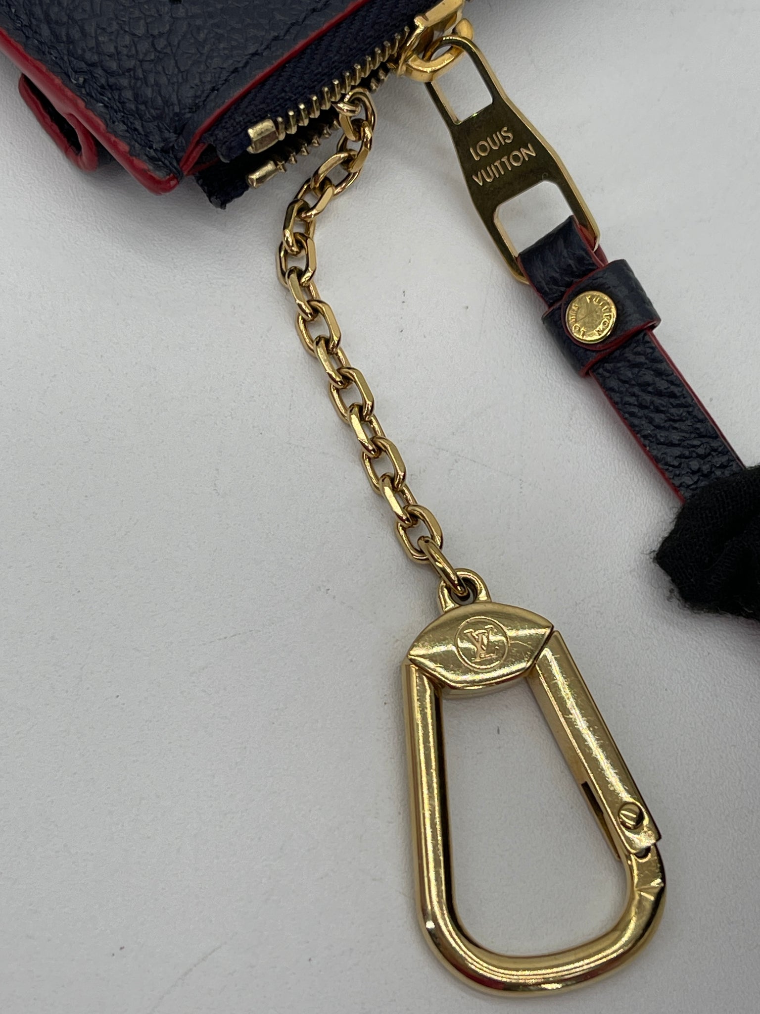 Preloved Louis Vuitton Navy Empreinte Recto Verso Wallet. 947YJXT 072324 H