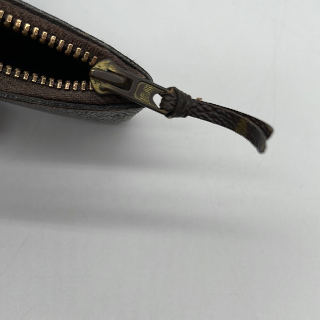 PRELOVED Louis Vuitton Monogram Cles Coin Key Pouch 7297Y3T 041824 H