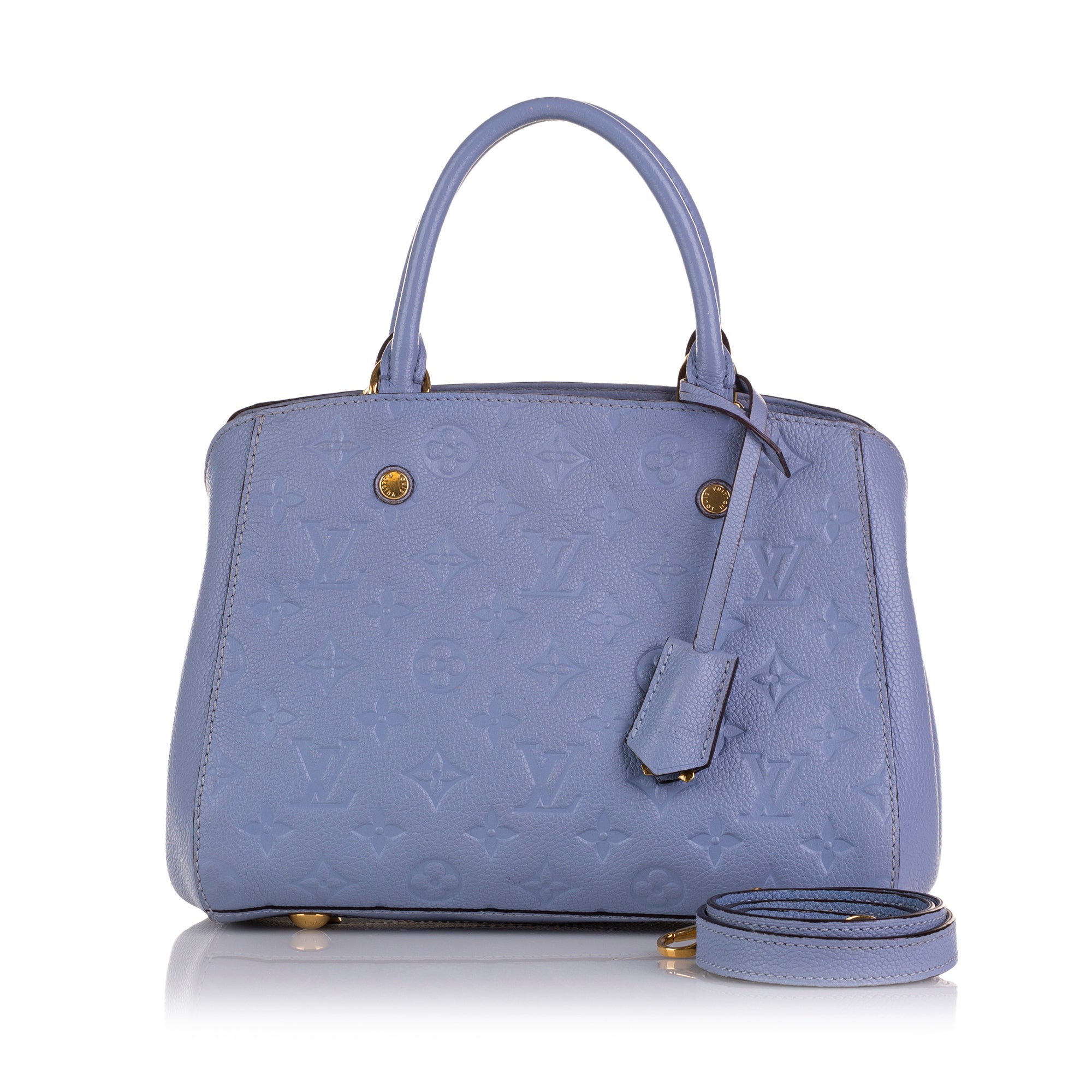 Louis Vuitton Monogram Montaigne BB – SoHo Luxury Exchange Louis Vuitton Monogram Montaigne Bag with crossbody strap display picture 1