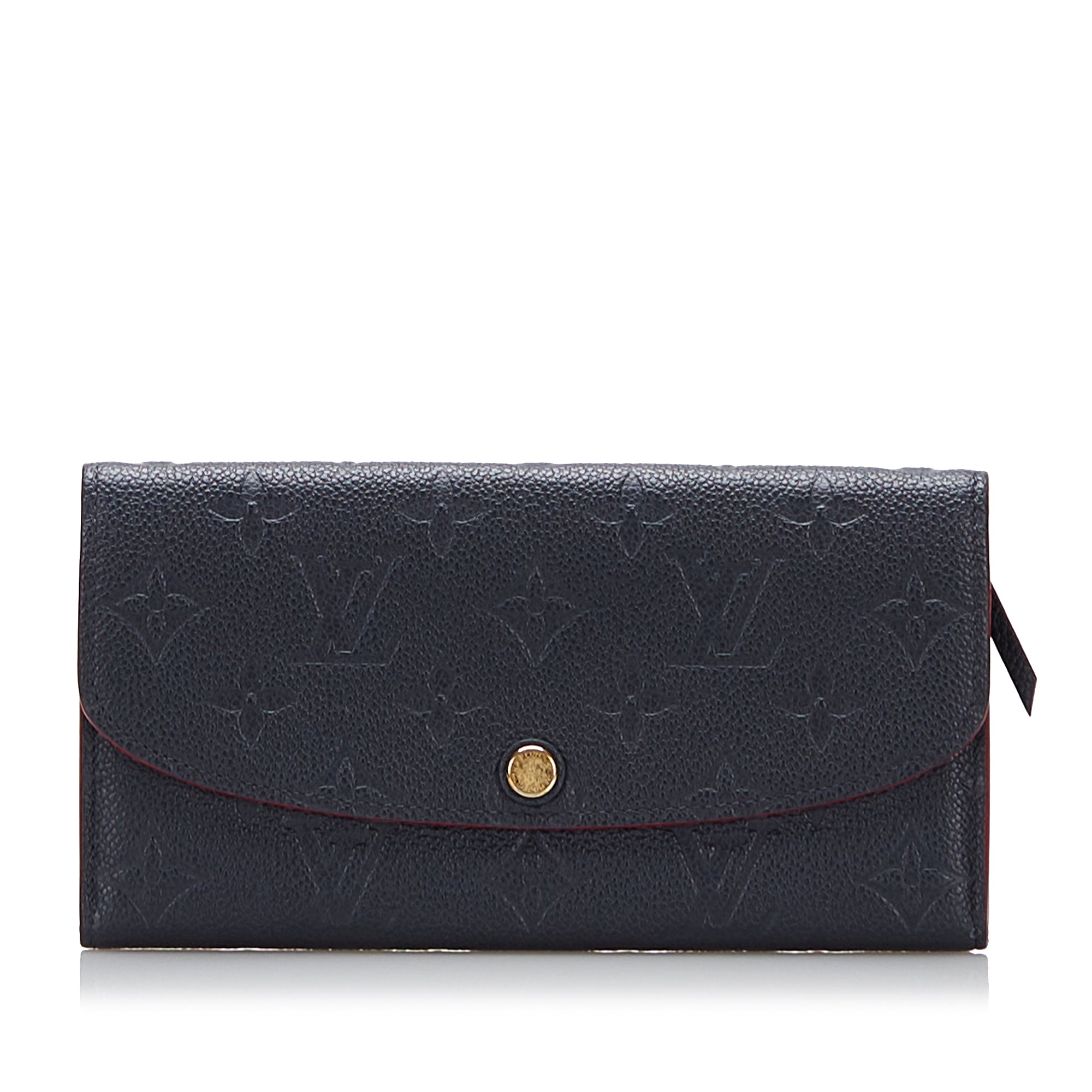 Authentic Louis Vuitton Emilie Wallet Monogram Empriente Leather