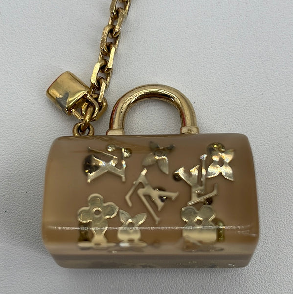 Chanel Silver CC Logo Keychain Bag Charm ○ Labellov ○ Buy and