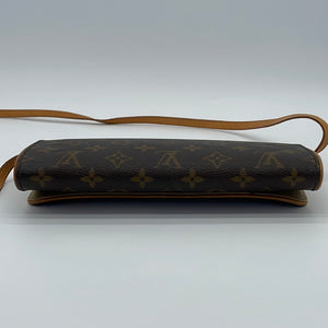 PRELOVED Louis Vuitton Discontinued Pochette Twin GM Monogram Crossbody Bag QVBJ74Q 040324 H