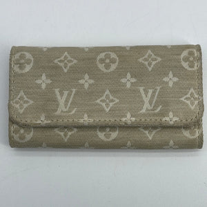 Louis Vuitton Orange Monogram Canvas Multicles 4 Key Holder Wallet