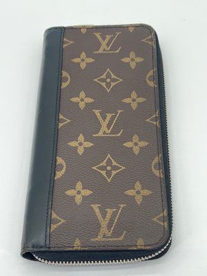 Preloved Louis Vuitton Monogram Macassar Brazza Wallet 83KJ8D2 050724 H