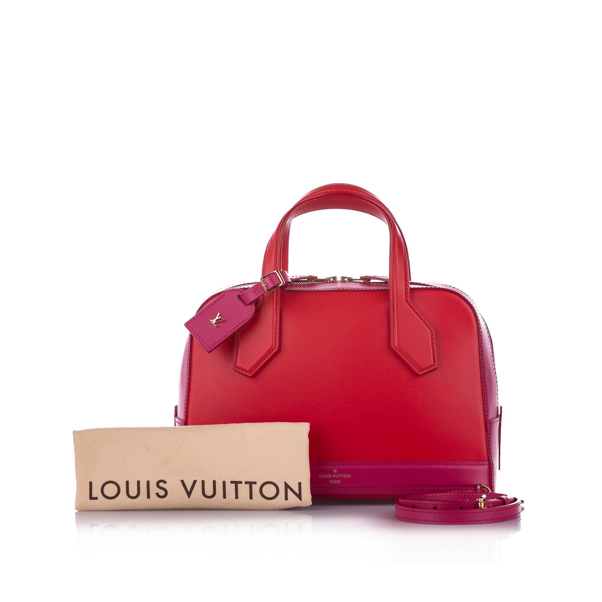 Authentic Pink Rose Louis Vuitton Epi Grenelle PM Purse