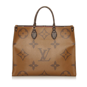 Louis Vuitton On The Go Onthego Tote Monogram Giant Bag Pink Red Rare  Archives - BrandConscious Authentics