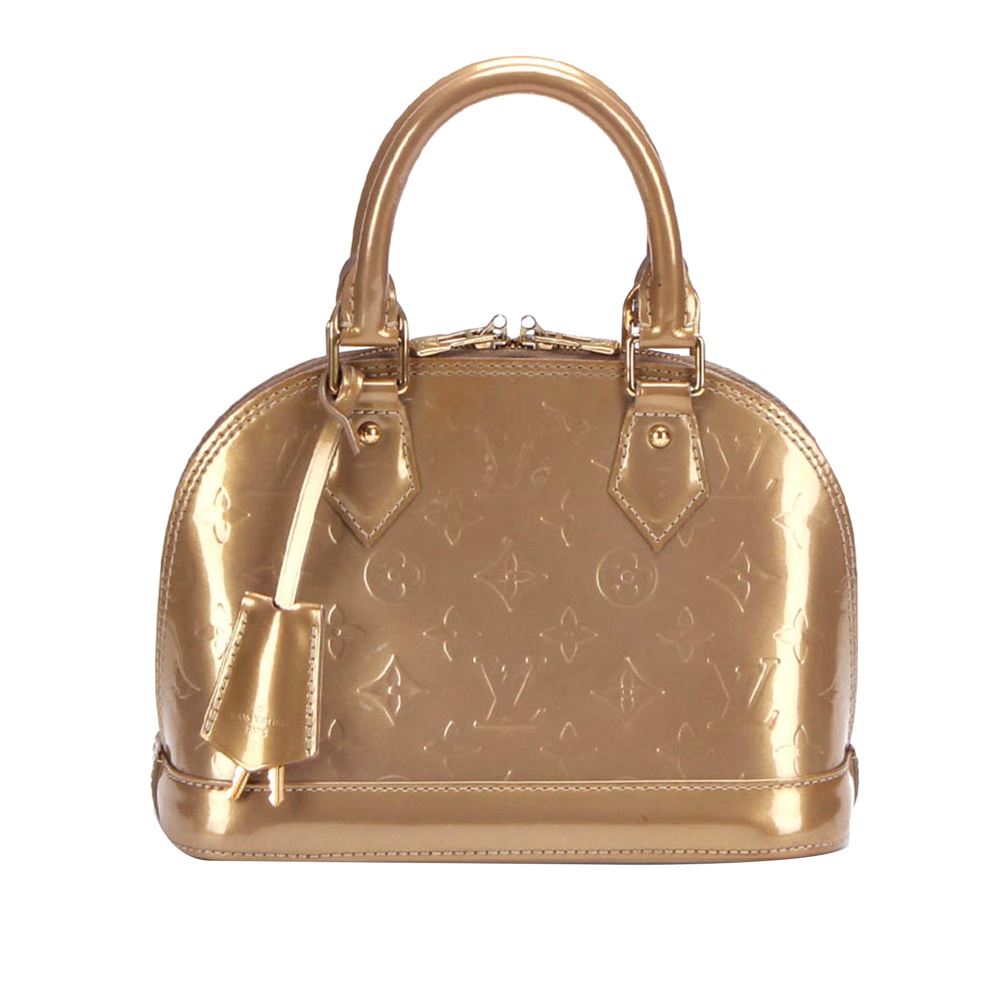 PRELOVED Louis Vuitton Bronze Vernis Alma BB Bag RHJMJXW 060523 $300 O –  KimmieBBags LLC