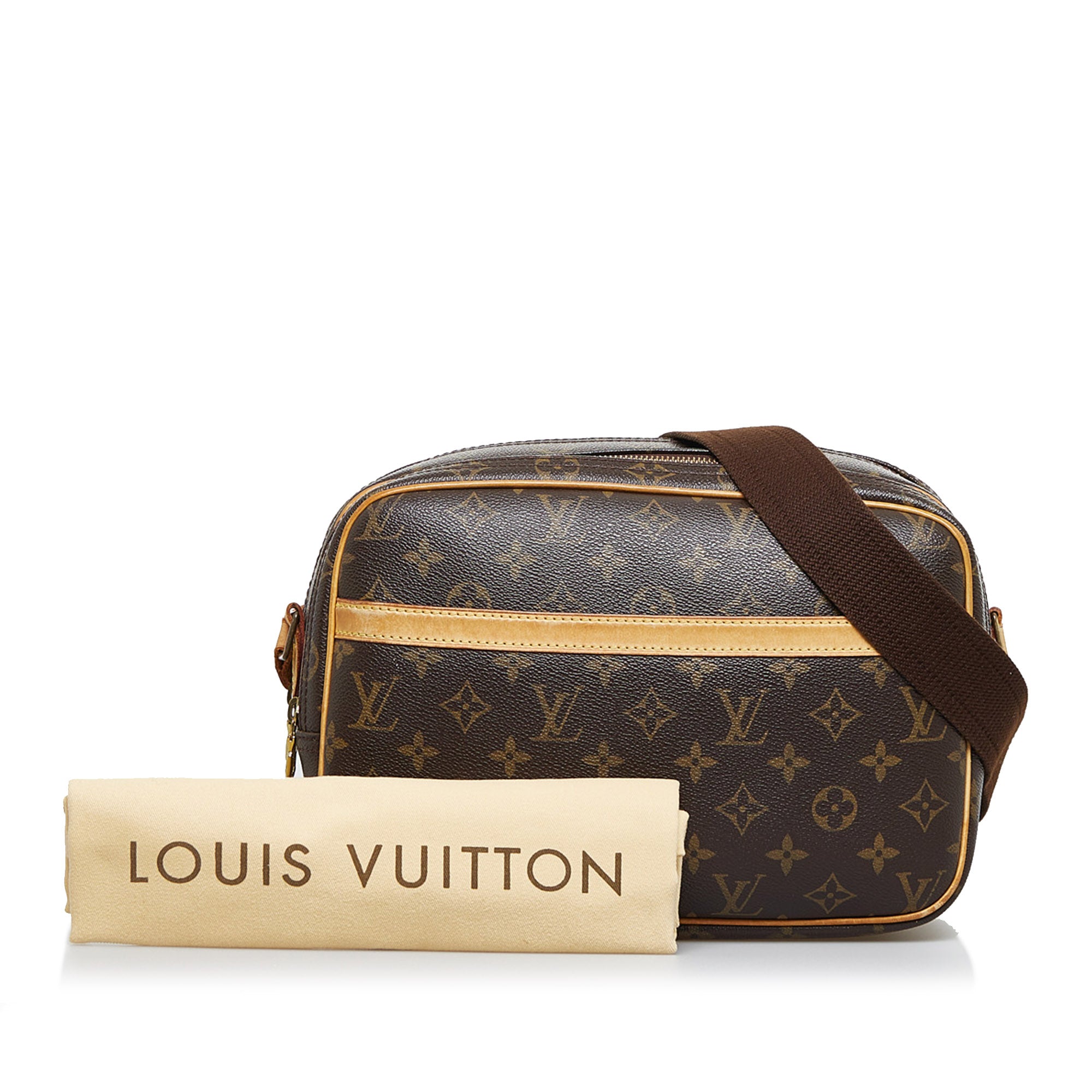 Louis Vuitton Reporter PM Monogram Canvas Crossbody Bag on SALE