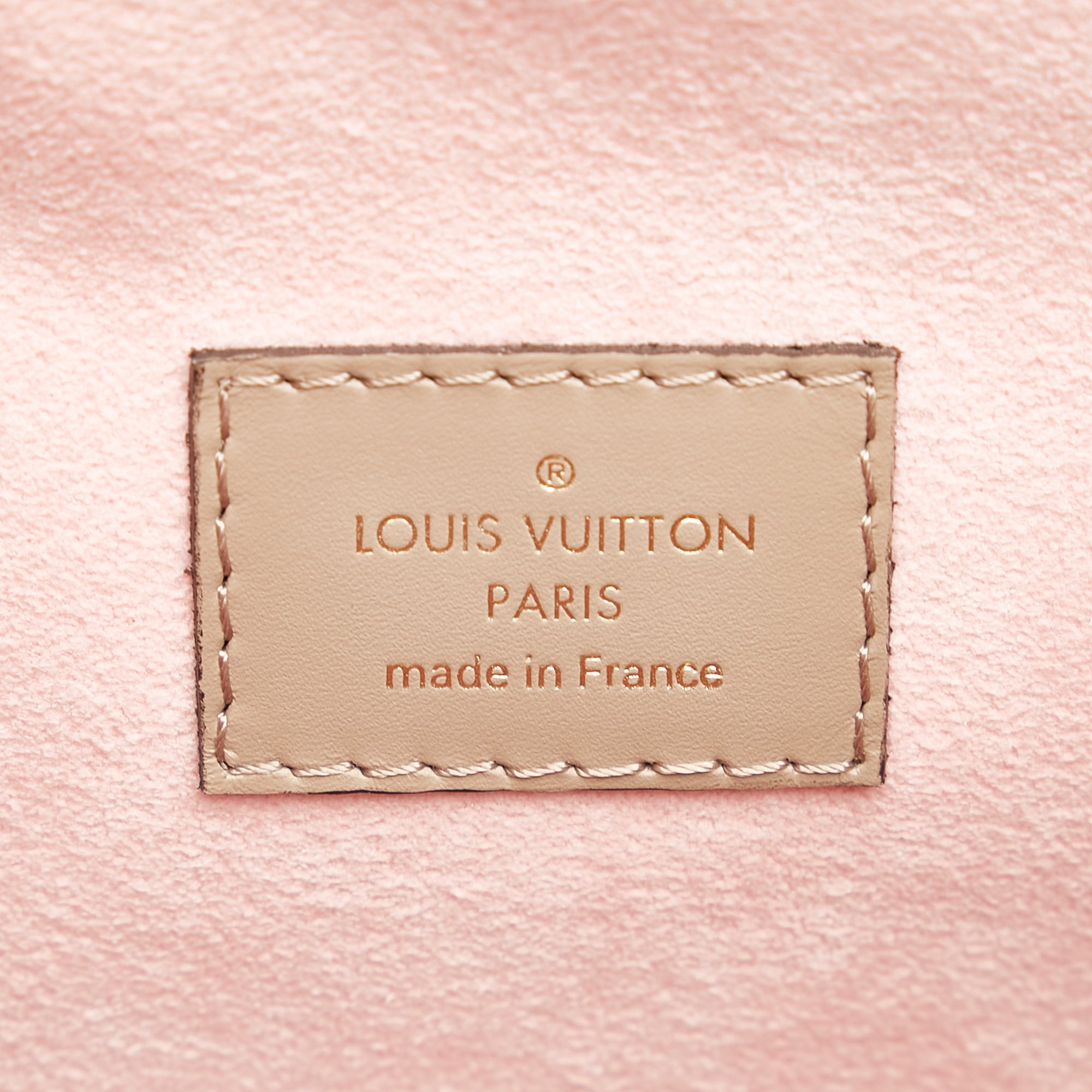 Preloved Louis Vuitton Tan Monogram Empreinte Montsouris PM